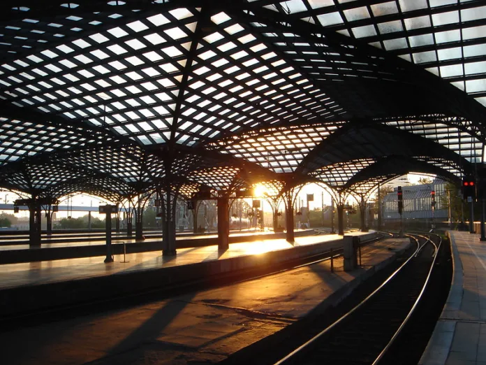 Cologne Hauptbahnhof in the morning